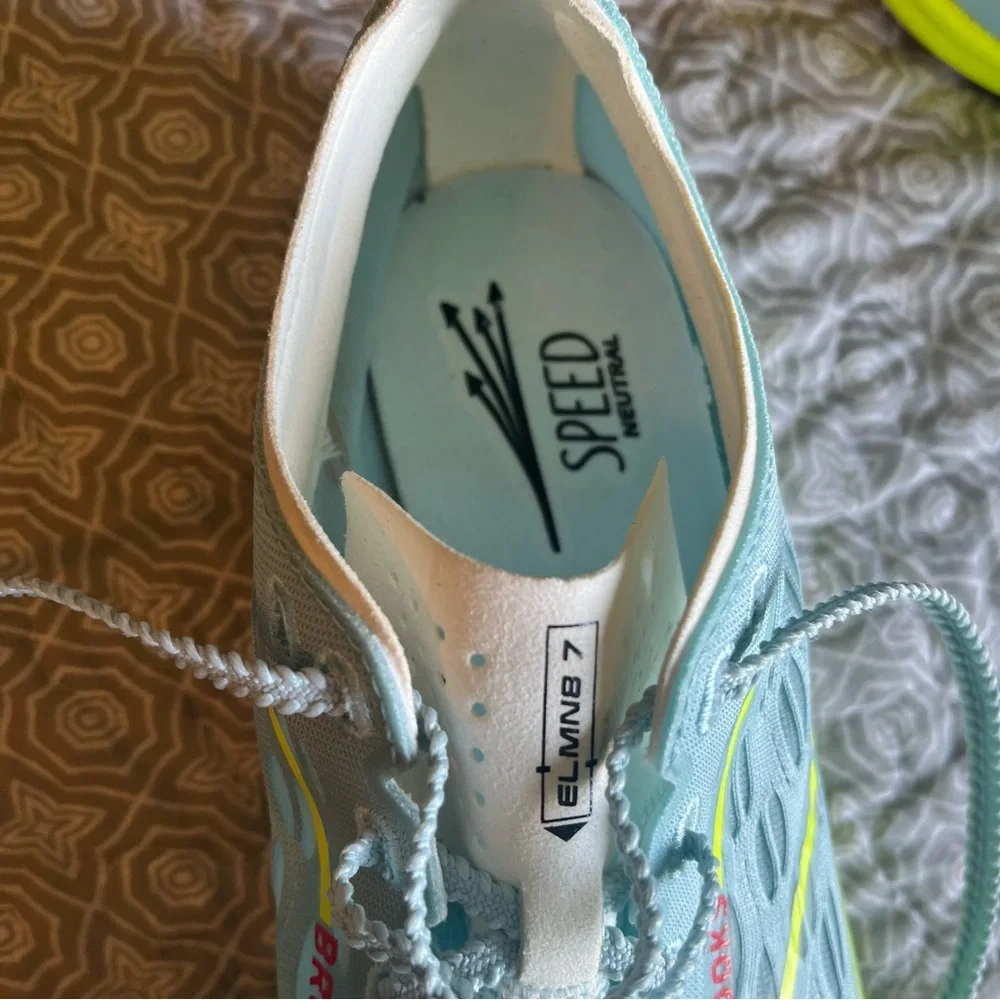 🏃🏃Size 9 Men's/10.5 Women Brooks ELMN8 7 Track Spikes. NEW w/o‎ box